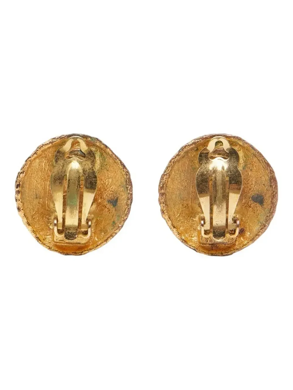 Chanel Cc Logo Clip-On Earrings Metal #247023C60B